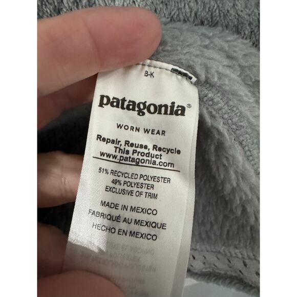 Patagonia Re-Tool‎ Snap-T Pullover Gray Size Medium - Picture 4 of 5